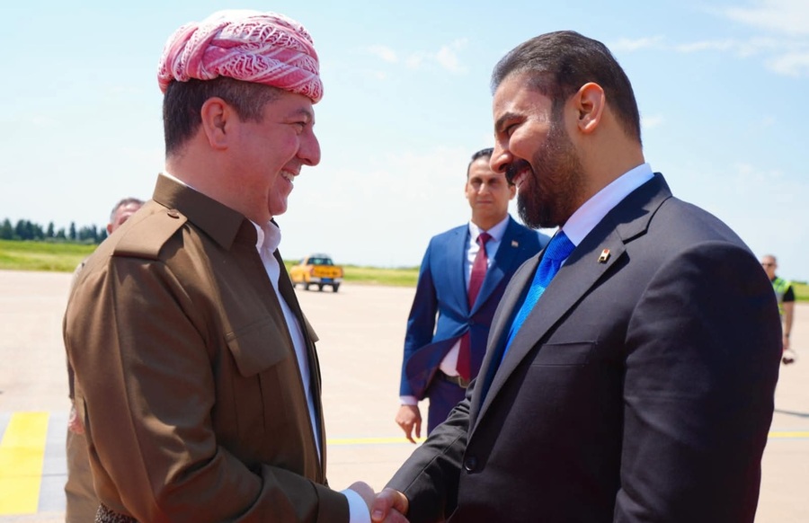 مسرور بارزاني يستقبل علي الزيدي في أربيل.. ماذا في تفاصيل الزيارة؟ (فيديو)