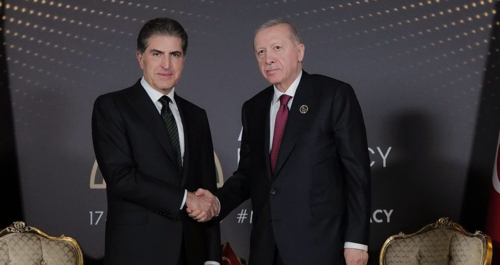 نيجيرفان بارزاني: التزام مشترك مع أردوغان بدعم الاستقرار الإقليمي