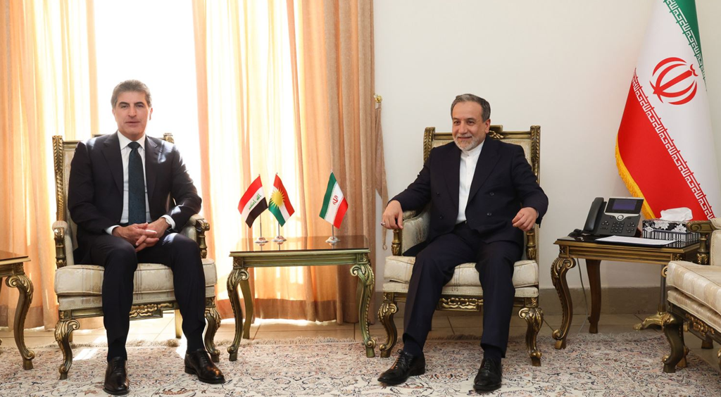 نيجيرفان بارزاني ووزير الخارجية الإيراني يبحثان تطورات الأوضاع الإقليمية