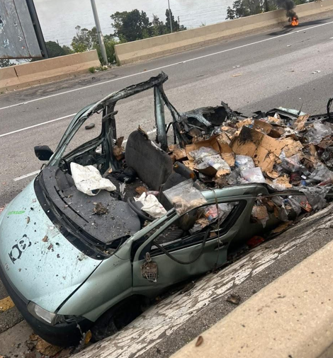 ضربة إسرائيلية تستهدف سيارة في بلدة السعديات الواقعة على بعد حوالي 20 كيلومترا جنوب بيروت