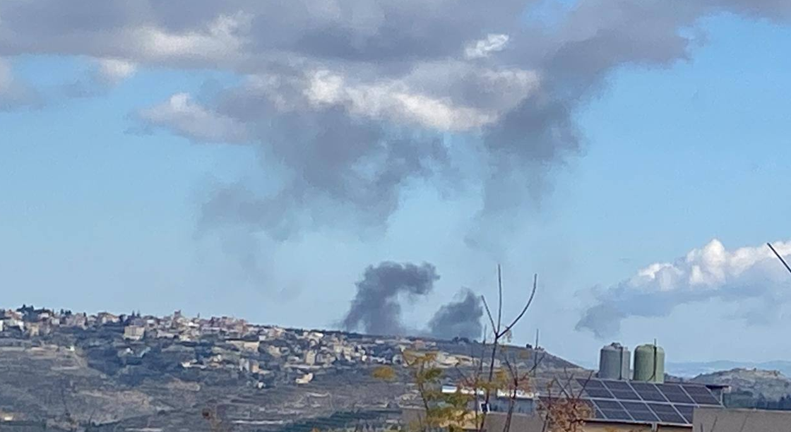 سلسلة غارات إسرائيلية تستهدف بلدات جنوب وشرق لبنان   