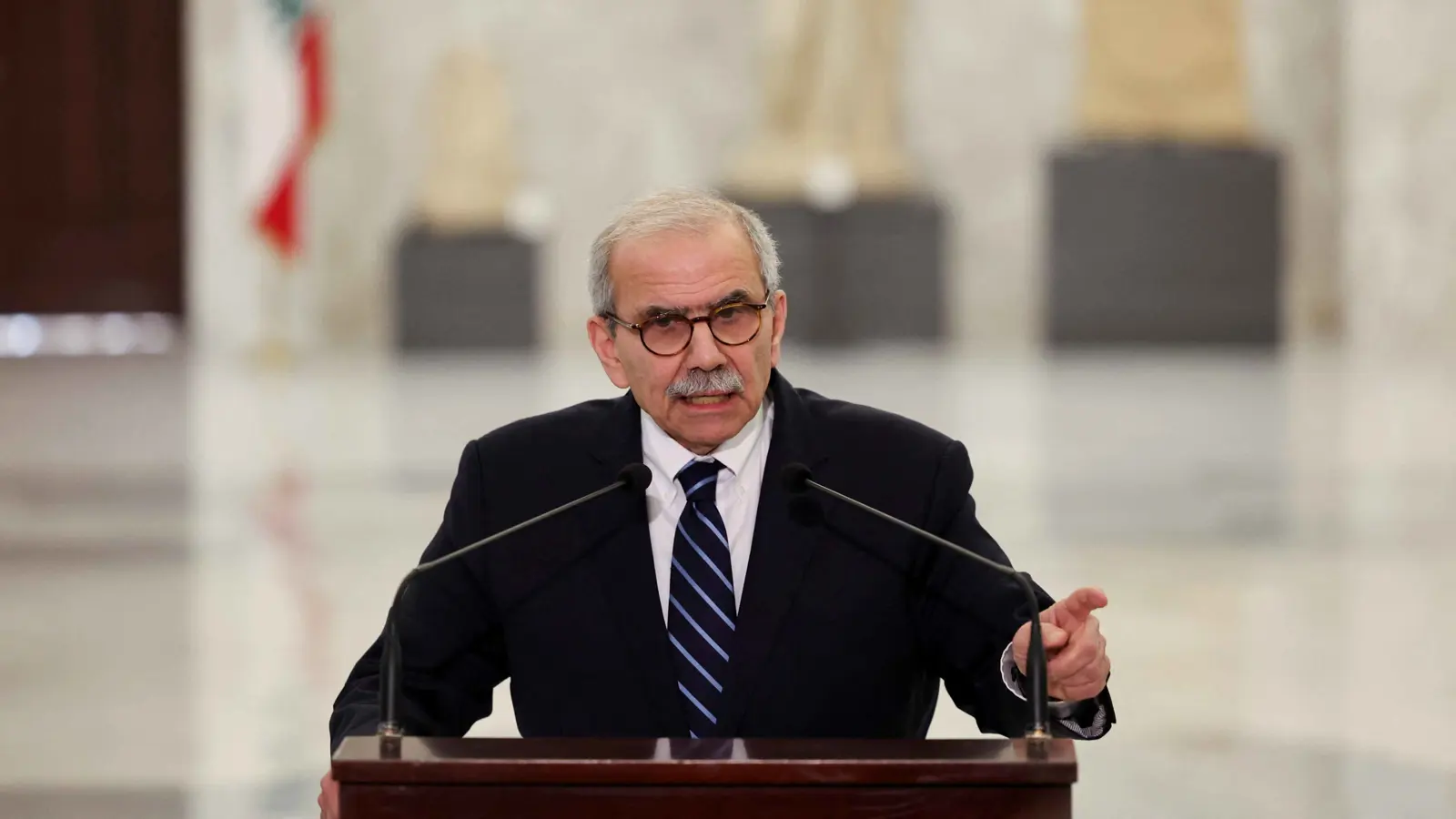 نواف سلام: تقدم في مصادرة السلاح ورفض أي اتفاق دون انسحاب إسرائيلي