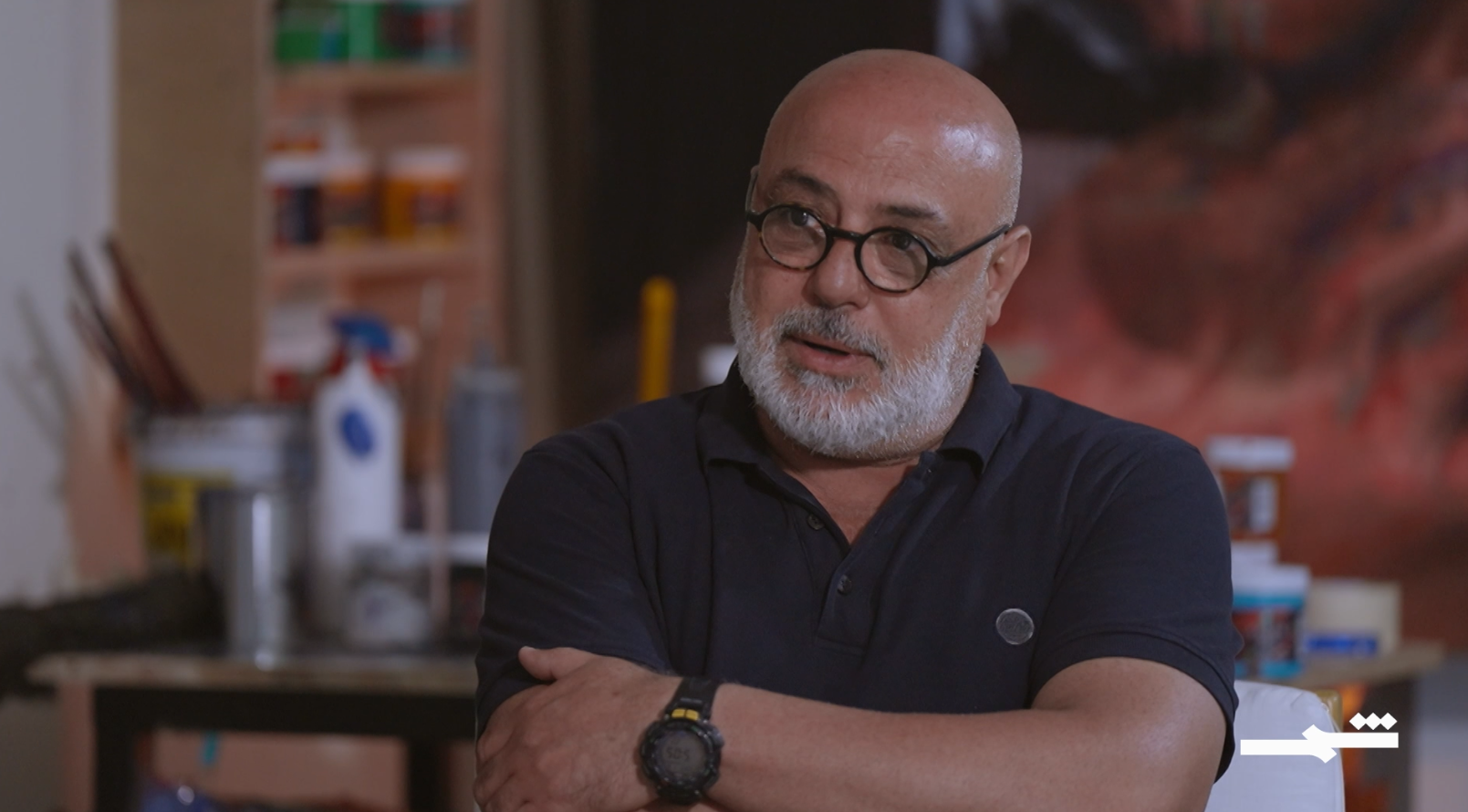 غربة | من بغداد إلى بيروت.. رياض نعمة يحول الألم إلى لوحات تنبض بالحياة والأمل