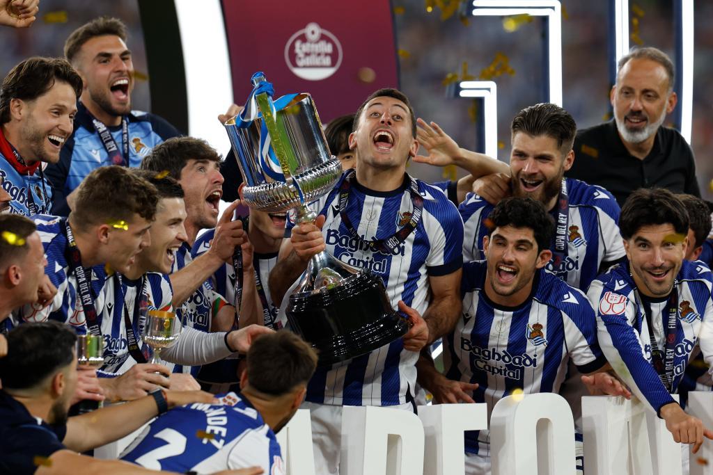 بركلات الترجيح.. ريال سوسيداد بطلا لكأس ملك إسبانيا